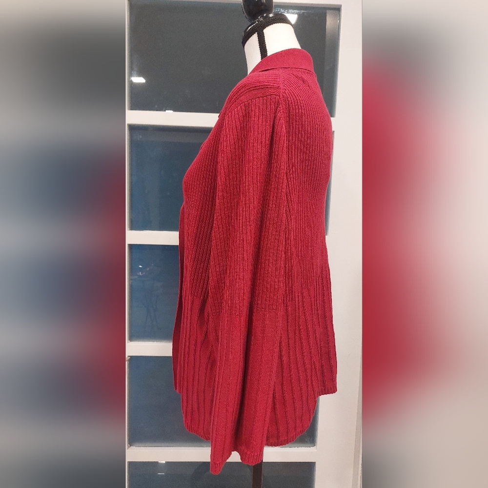 Croft & Barrow Red Women's Jacket - Picture 5 of 9